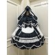 Miss Point Plaid Petal Rabbit Mini Sleeve One Piece(Reservation/2 Colours/Full Payment Without Shipping)